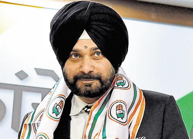Congress leader Navjot Singh Sidhu sought to distance himself from the ‘captain’ remark controversy, saying that he loved Chief Minister Amarinder Singh. (PTI) Congress leader Navjot Singh Sidhu sought to distance himself from the ‘captain’ remark controversy, saying that he loved Chief Minister Amarinder Singh. (PTI)