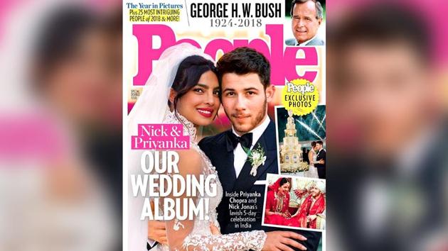 Photos: Priyanka Chopra in Ralph Lauren Wedding Dress With Nick Jonas