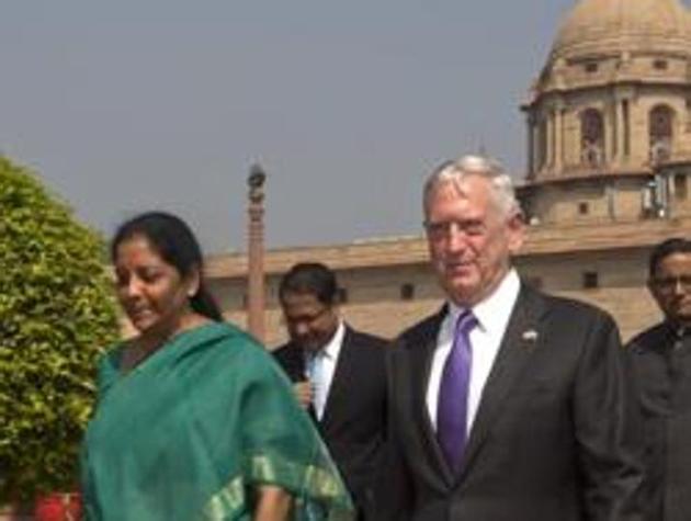 India and the US have agreed to accelerate defence and security ties as Defence Minister Nirmala Sitharaman met her American counterpart James Mattis.(AP)