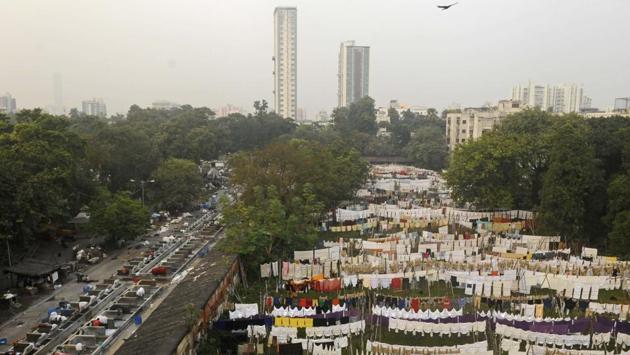 A view of the Dhobikhana, from Maddox Square on Ritchie road. In the year 1913-14, the monthly rent for each stone pen was Rs. 2 with a license fee of Re. 1. That year, the annual loss was more than Rs. 16,000. However, no question was raised considering it had not been set up to earn revenue rather as an emergency service. (Samir Jana / HT Photo) A view of the Dhobikhana, from Maddox Square on Ritchie road. In the year 1913-14, the monthly rent for each stone pen was Rs. 2 with a license fee of Re. 1. That year, the annual loss was more than Rs. 16,000. However, no question was raised considering it had not been set up to earn revenue rather as an emergency service. (Samir Jana / HT Photo)