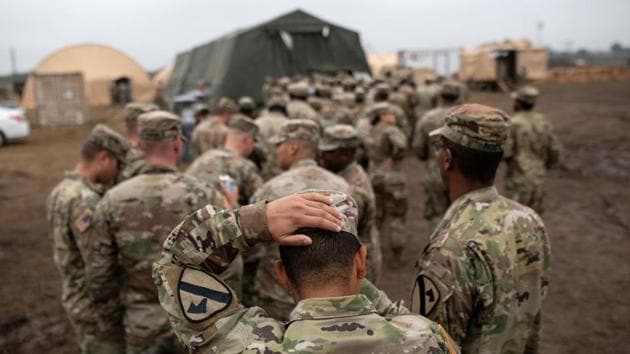 About 18,000 US troops were green-card holders at the beginning of the Trump administration, and about 5,000 joined the military each year before the stricter policy, Pentagon officials have said. (AFP)