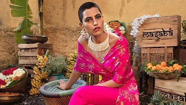 Model Priya Singh is a mainstream model with a buzz cut.(Atomic_No.6/Instagram)