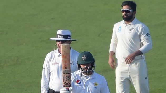 Pakistan take on New Zealand in the third Test in Abu Dhabi.(AFP)