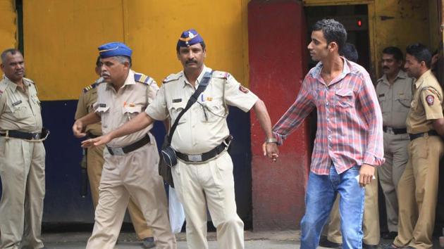 Sajjad Moghul at Arthur Road jail in July 2014.(Hindustan Times)