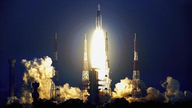 India’s GSAT 11, weighing 5,854 kg, was successfully launched by the European commercial launch provider Arianespace early Wednesday from Kourou space centre, French Guiana. “GSAT 11 is an advanced communication satellite. It is the largest and heaviest satellite built by ISRO. It will fulfil most needs of providing broadband connectivity to rural and inaccessible gram panchayats under BharatNet project,” ISRO chairman K Sivan said. (Representational Photo / ISRO / PTI) India’s GSAT 11, weighing 5,854 kg, was successfully launched by the European commercial launch provider Arianespace early Wednesday from Kourou space centre, French Guiana. “GSAT 11 is an advanced communication satellite. It is the largest and heaviest satellite built by ISRO. It will fulfil most needs of providing broadband connectivity to rural and inaccessible gram panchayats under BharatNet project,” ISRO chairman K Sivan said. (Representational Photo / ISRO / PTI)