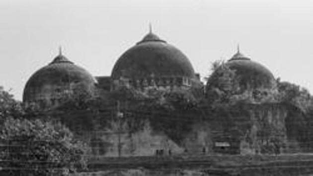 Babri Masjid file photo(File Photo)