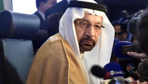 Khalid Al-Falih, Saudi Energy and Oil Minister. OPEC is looking for a “sufficient” cut in oil production among its members in order to prop up plunging crude prices, Saudi Arabia’s oil minister said on Thursday.(AFP)