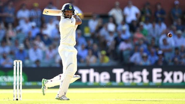 In the first Test of the four-match series between Australia and India at the Adelaide Oval bowlers have put Australia firmly on top as the Indian batting has cut a sorry figure apart from Cheteshwar Pujara. He scored 123 valuable runs before Cummins run him out with a quality direct hit. But the batsman brought India back into the game after the top-order failed to take control. (Dave Hunt / APP/ REUTERS) In the first Test of the four-match series between Australia and India at the Adelaide Oval bowlers have put Australia firmly on top as the Indian batting has cut a sorry figure apart from Cheteshwar Pujara. He scored 123 valuable runs before Cummins run him out with a quality direct hit. But the batsman brought India back into the game after the top-order failed to take control. (Dave Hunt / APP/ REUTERS)