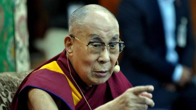 Tibetan spiritual leader the Dalai Lama.(Shyam Sharma/HT Photo) Tibetan spiritual leader the Dalai Lama.(Shyam Sharma/HT Photo)