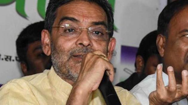 Upendra Kushwaha on Thursday launched a scathing attack against both the BJP government at the Centre as well as the Nitish Kumar-led JD(U) government in Bihar.(PTI) Upendra Kushwaha on Thursday launched a scathing attack against both the BJP government at the Centre as well as the Nitish Kumar-led JD(U) government in Bihar.(PTI)