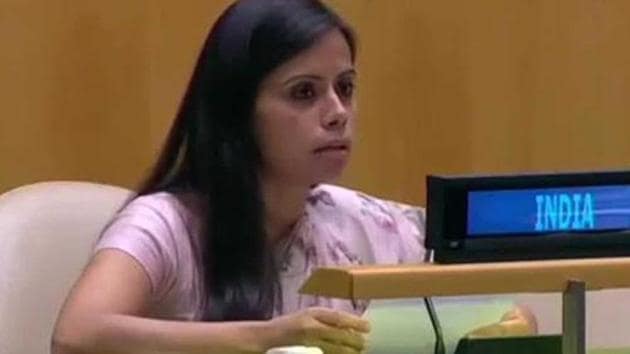 UN Eenam Gambhir (File photo) UN Eenam Gambhir (File photo)