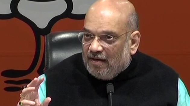 BJP president Amit Shah on Friday launched a sharp attack on the Chief Minister Mamata Banerjee, starting with her government’s refusal to permit his party to take out a rally in the state and later widening the criticism to cover what he claimed, was the state’s dismal governance record. (BJP Twitter photo) BJP president Amit Shah on Friday launched a sharp attack on the Chief Minister Mamata Banerjee, starting with her government’s refusal to permit his party to take out a rally in the state and later widening the criticism to cover what he claimed, was the state’s dismal governance record. (BJP Twitter photo)