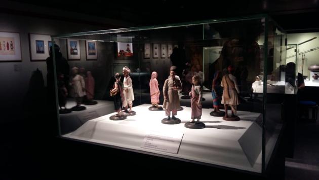 Clay figurines were a popular art medium in the days before photography.