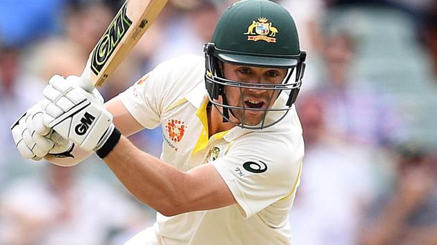 Travis Head plays a shot on day two of the first test match between Australia and India. (REUTERS) Travis Head plays a shot on day two of the first test match between Australia and India. (REUTERS)