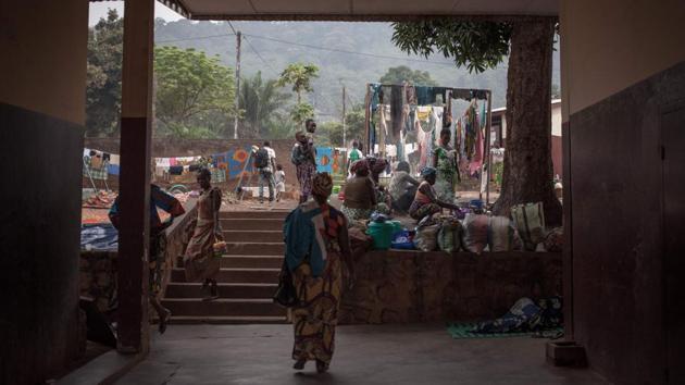 Women set up camp during the convalescence of their children at the paediatric complex. Civil unrest has lacerated this mineral-rich country for years, leaving the economy in tatters and causing misery for those caught in the violence. One of the world’s poorest countries, the CAR spiralled into bloodshed after long-time leader Francois Bozize was overthrown in 2013 by a predominantly Muslim rebel alliance called the Seleka. (Florent Vergnes / AFP) Women set up camp during the convalescence of their children at the paediatric complex. Civil unrest has lacerated this mineral-rich country for years, leaving the economy in tatters and causing misery for those caught in the violence. One of the world’s poorest countries, the CAR spiralled into bloodshed after long-time leader Francois Bozize was overthrown in 2013 by a predominantly Muslim rebel alliance called the Seleka. (Florent Vergnes / AFP)