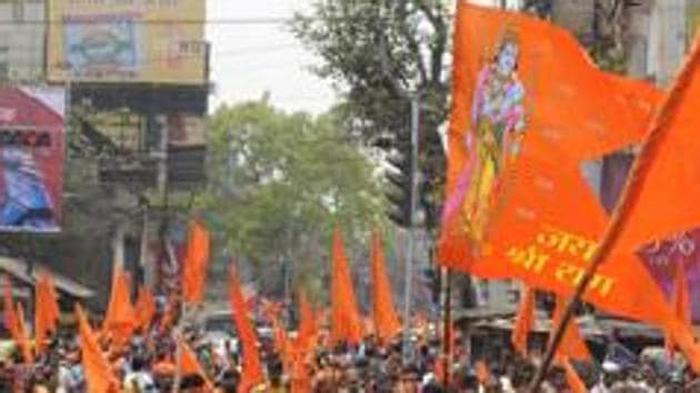 VHP to hold a mega rally in Pune on December 9 to demand bill on Ram temple. (HT PHOTO) VHP to hold a mega rally in Pune on December 9 to demand bill on Ram temple. (HT PHOTO)