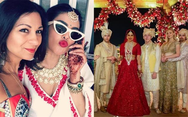 Priyanka Chopra and Nick Jonas’ wedding pictures . (Instagram)(Instagram)