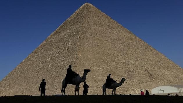 The Great Pyramid in Giza, Egypt. Image for representation.(AP file photo)