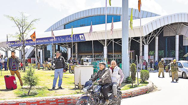 A view of the Srinagar airport, which CISF is auditing. (Shutterstock Image) A view of the Srinagar airport, which CISF is auditing. (Shutterstock Image)
