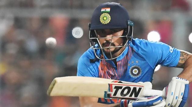 Manish Pandey played an unbeaten knock of 111.(AFP)