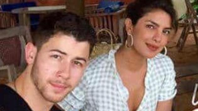 Priyanka Chopra and Nick Jonas at their Goa vacation, from before their wedding.