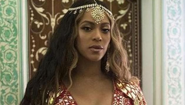 Queen Bey at Isha Ambani’s pre-wedding celebrations.(Abu Jani Sandeep Khosla/Instagram)