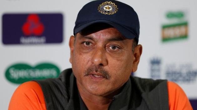 India head coach Ravi Shastri during a press conference. (REUTERS) India head coach Ravi Shastri during a press conference. (REUTERS)