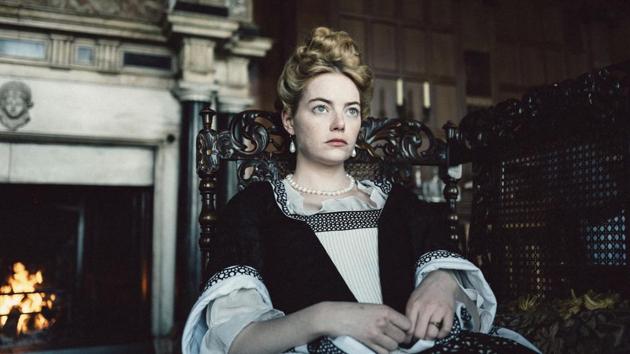 This image released by Fox Searchlight Pictures shows Emma Stone from the film The Favourite.(AP)