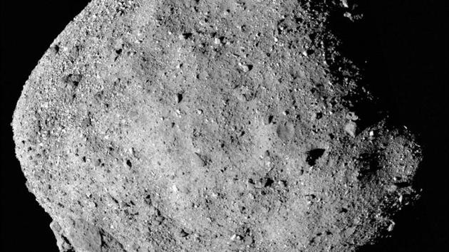 Asteroid Bennu where signs of water have been discovered(www.nasa.gov)