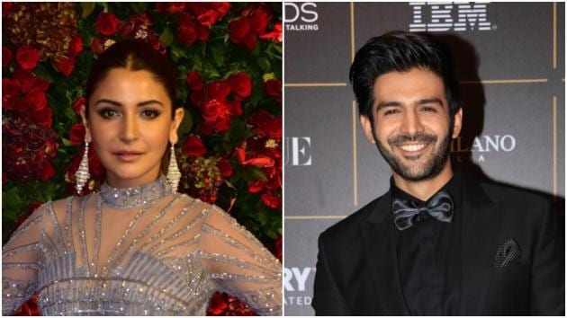 Anushka Sharma and Kartik Aaryan have been voted the hottest vegetarians.(Agencies)