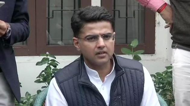 Rajasthan assembly elections 2018: Rajasthan Congress chief Sachin Pilot said the Vasundhara Raje government and the BJP government at the Centre failed to live up to the expectation the people had.(ANI Photo)