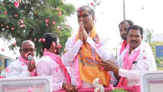 Telangana Election Results: T. Harish Rao, who was Irrigation Minister in KCR’s cabinet.(Twitter/T. Harish Rao)