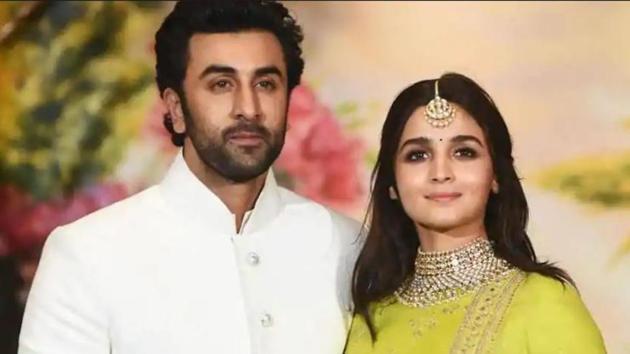 Alia Bhatt and Ranbir Kapoor started dating on the sets of their film, Brahmastra.(HT Photo)