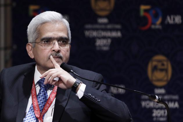 Shaktikanta Das assumed charge as the 25th Governor of the Reserve Bank of India.(Bloomberg)