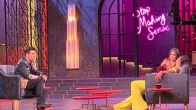 Koffee With Karan First Look Of Priyanka Chopra And Kareena Kapoor On The Couch Revealed See Pic Hindustan Times Koffee with karan is an indian talk show on star world india hosted by film producer, actor and director karan johar. priyanka chopra and kareena kapoor