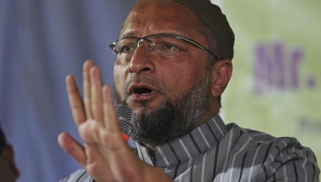 President of the All India Majlis-e-Ittehadul Muslimeen and lawmaker Asaduddin Owaisi (AP) President of the All India Majlis-e-Ittehadul Muslimeen and lawmaker Asaduddin Owaisi (AP)