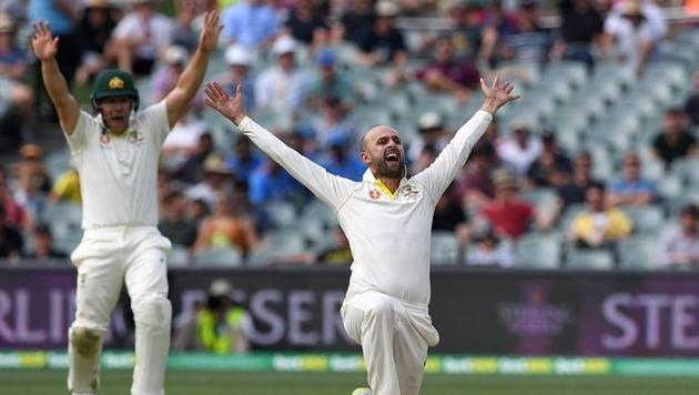 File image of Australia spinner Nathan Lyon. (REUTERS) File image of Australia spinner Nathan Lyon. (REUTERS)