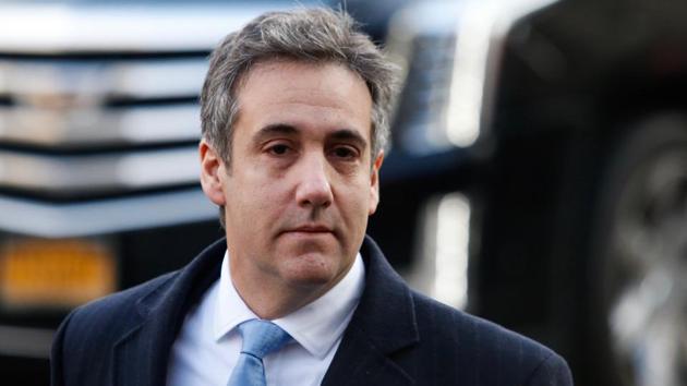 President Donald Trump’s former lawyer Michael Cohen delivered a blistering attack on his former boss as he pleaded for leniency on Wednesday in federal court.(AFP File Photo)
