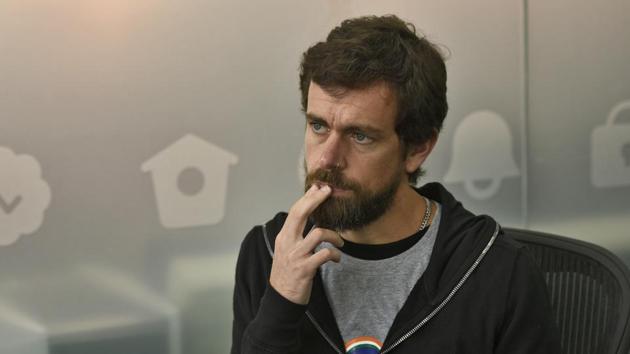 CEO of Twitter, Jack Patrick Dorsey. (Burhaan Kinu/HT PHOTO)
