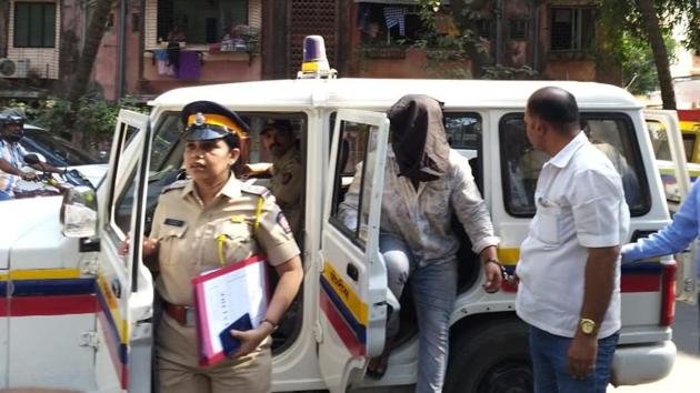 The arrested accused, Siddhesh Shankar Patil (in pic) was present in the car at the time of the murder, said police. (HT Photo) The arrested accused, Siddhesh Shankar Patil (in pic) was present in the car at the time of the murder, said police. (HT Photo)