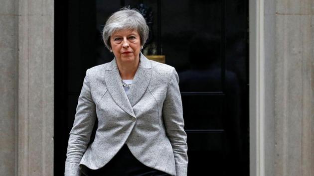 Britain's Prime Minister Theresa May addresses the media outside 10 Downing Street in London, Britain, November 22, 2018. REUTERS/Henry Nicholls/Files (REUTERS) Britain's Prime Minister Theresa May addresses the media outside 10 Downing Street in London, Britain, November 22, 2018. REUTERS/Henry Nicholls/Files (REUTERS)