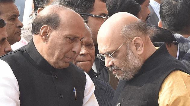 The BJP launched a counter-attack on the Congress in Parliament after the Supreme Court verdict dismissing petitions seeking a probe into Rafale deal.(PTI file photo)