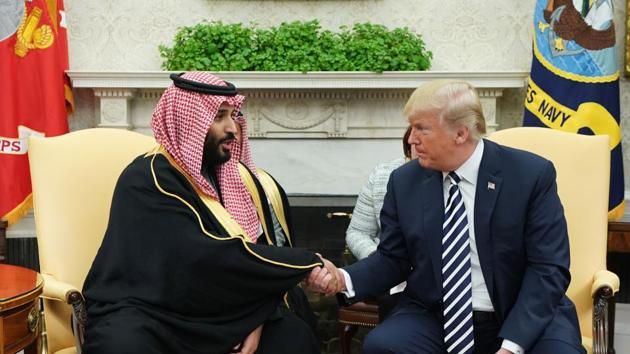 Donald Trump has said he wants Washington to stand by the Saudi government and the prince, despite a CIA assessment it was likely he ordered Khashoggi’s killing. (AFP) Donald Trump has said he wants Washington to stand by the Saudi government and the prince, despite a CIA assessment it was likely he ordered Khashoggi’s killing. (AFP)