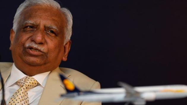 Naresh Goyal, Chairman of Jet Airways speaks during a news conference in Mumbai on November 29.(REUTERS)