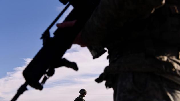 Members of the Kosovo Security Force (KSF) take part in a drill at the “Newborn” barracks near the town of Gjilan. Kosovo will vote Friday on whether to create its own army, in a heavily symbolic show of independence from Serbia that has inflamed tensions between the former wartime foes. (Armend Nimani / AFP) Members of the Kosovo Security Force (KSF) take part in a drill at the “Newborn” barracks near the town of Gjilan. Kosovo will vote Friday on whether to create its own army, in a heavily symbolic show of independence from Serbia that has inflamed tensions between the former wartime foes. (Armend Nimani / AFP)