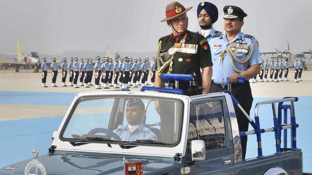 The Indian Army is mulling recruiting women for the military police, General Bipin Rawat said.(PTI) The Indian Army is mulling recruiting women for the military police, General Bipin Rawat said.(PTI)