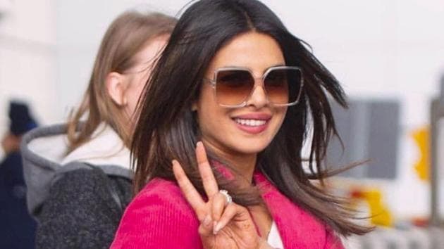 Priyanka Chopra’s airport look feels elegant and edgy at the same time. See pics. (Instagram)