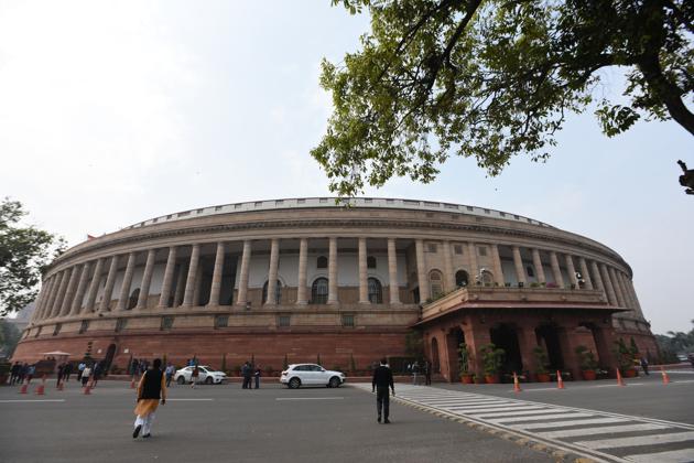 The stage is set for a confrontation between the government and the Opposition in the second week of the winter session. The first week was all but lost to din and disruptions as different parties were adamant on their demands.(Sonu Mehta/HT Photo)