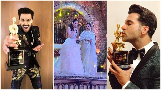 Star Screen Awards 2018 complete winners list: Alia Bhatt, Rajkummar Rao and Ranveer Singh are the big winners of the night.