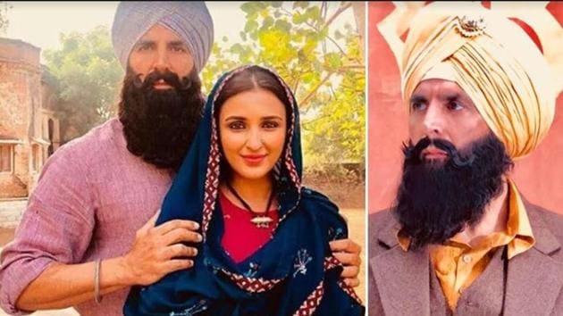 Akshay Kumar and Parineeti Chopra in latest Kesari photos.